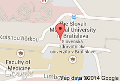 mapa - Pod Krásnou hôrkou 1, Bratislava 3 - Nové Mesto
