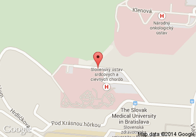 mapa - Pod Krásnou hôrkou 1, Bratislava 3 - Nové Mesto