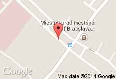 mapa - Trojičné námestie 6, Bratislava 2 - Podunajské Biskupice